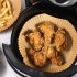 Bewello Airfryer Backpapier - für ölfreie Backöfen - rund - 23 cm - 50 Stück / Packung