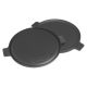 Barbecook BC-ACC-7087 emaillierte Gusseisen Grillplatte, beidseitig, rund, 35 cm