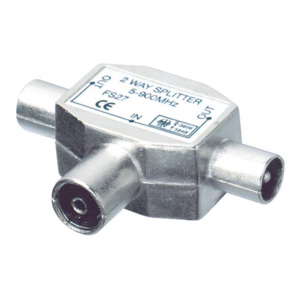 Home FS 27 Koax-Verteiler, 1 Buchse, 2 Stecker