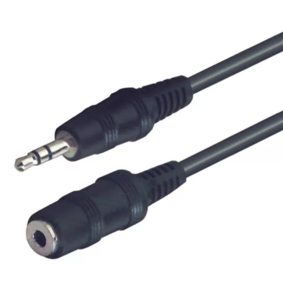 Home A 54-5 Audiokabel, 3,5mm Stereo-Stecker, 3,5mm Stereo-Buchse, 5m