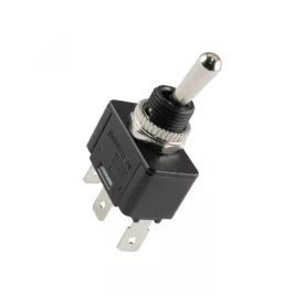   Home ST 22 Kippschalter, 1 Stromkreis - 3 Positionen, 250 V, 6 A, schwarz