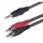 Home A 49-5 Audiokabel, 3,5mm Stereo-Stecker, RCA, 5m