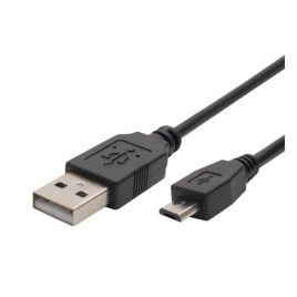 Home USB A/MICRO-1 Ladekabel, 1m, 1A, Datenkabel