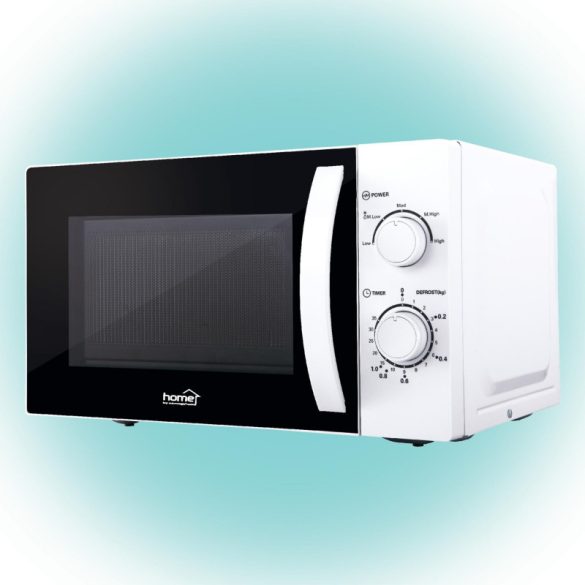 Home HG MH 21 Mikrowelle, 700 W, 20 Liter, 5 Leistungsstufen, Weiß