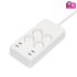 Home NV 4 WIFI Smart-Steckdosenleiste, 1,5 m, H05VV-F 3G1,5 mm² Kabel, 4 geerdete Steckdosen, 4 USB-Anschlüsse, max. 3680W, Tuya App-kompatibel