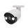 Home HSK 140 Außenattrappe mit Lampe, realistische Optik, rotes Licht, Doppel-LED mit Bewegungs- und Lichtsensor, batteriebetrieben