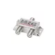 Home TSX 1910 F Verteiler, HQ professionelle Qualität, 75 Ohm, IP44, Zinklegierungskonstruktion, 5-2400 MHz, 2-Wege, 1 Eingang, 2 Ausgänge
