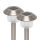 Home MX 762/2 Solar-Gartenlampe, 1 Stk. Farbwechsel-LED, rostfreier Stahl, wetterfest, automatisch, bunt