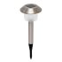 Home MX 762/2 Solar-Gartenlampe, 1 Stk. Farbwechsel-LED, rostfreier Stahl, wetterfest, automatisch, bunt