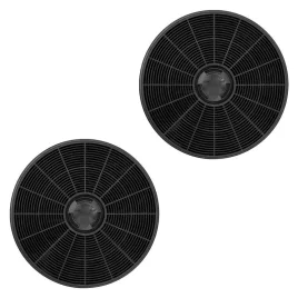   Home KPE 6038/C Aktivkohlefilter-Set für HURRICANE Dunstabzugshauben, 2 Stück
