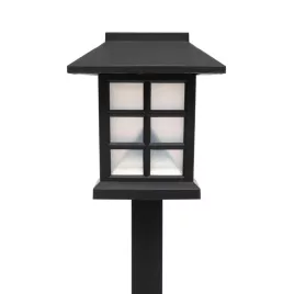   Home MX716 Solar-Gartenleuchte, 12er-Display, Kunststoff, 2 kaltweiße LEDs, für Außen- und Innenbereich