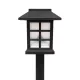 Home MX716 Solar-Gartenleuchte, 12er-Display, Kunststoff, 2 kaltweiße LEDs, für Außen- und Innenbereich