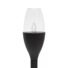   Home MX717 Solar-Gartenlampe, 12er Display, Kunststoff, 2 kaltweiße LEDs, für Außen- und Innenbereich