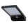 Home FLP300SOLAR Solar-LED-Strahler, 300 lm, PIR-Bewegungssensor, 120° 5m, 36 kaltweiße SMD-LEDs, energiesparend, Kunststoff