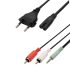 SAL PAR 2200BT Tragbare Partybox, 120 W, BT, FM-Radio, AUX, MP3-Aufnahme, Schnellladefunktion