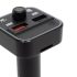 SAL FMBT 18RGB Auto-Freisprecheinrichtung und Ladegerät, 5 in 1, FM-Modulator, Doppel-USB-Schnellladegerät, Spannungsmesser, Bassverstärkungstaste