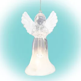   Home CDM16 LED-Dekoration, 2 Arten von Acryl-Engeln, warmweiße LED