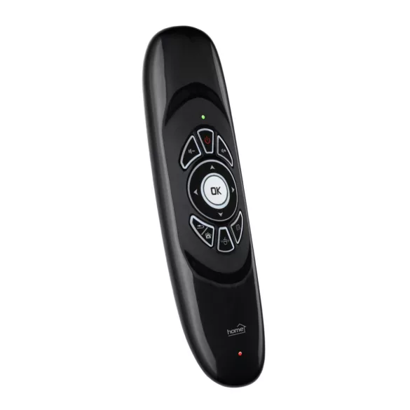 Home URCAIR2 SMART Fernbedienung, 2in1, Maus, Tastatur, wiederaufladbar, Air Mouse, beleuchtete Tastatur