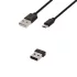 Home URCAIR2 SMART Fernbedienung, 2in1, Maus, Tastatur, wiederaufladbar, Air Mouse, beleuchtete Tastatur