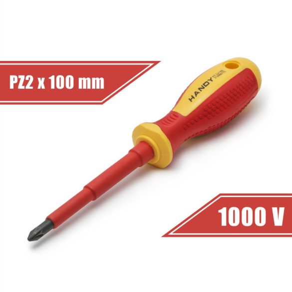 Handy Schraubendreher - PZ2 x 100 mm - bis 1000V isoliert
