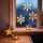 Family LED-Dekoration - Schneeflocke - 16 x 19 cm - warmweiß - 3 x AA