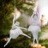 Family Weihnachtsdeko - Acryl-Ballerina - 14 x 4 x 4 cm - 2 Stk./Packung