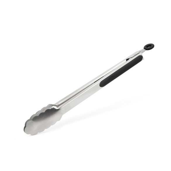 Grillzange - 34 cm - Edelstahl / Schwarz