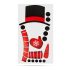 Family Weihnachtsaufkleber-Set - Schneemann - 40 x 70 cm