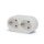 Delight 2-fach Wandverteiler