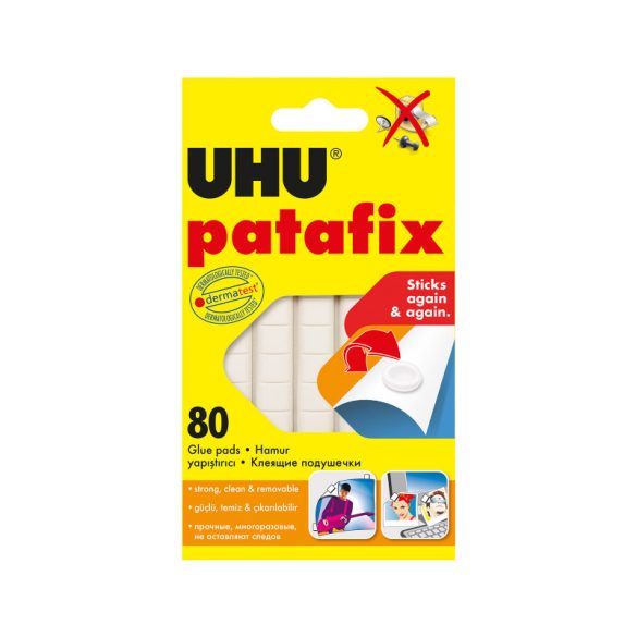 UHU UHU Patafix weiße Klebeknete - 80 Stk./Packung