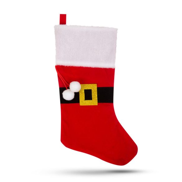 Family Weihnachtsmann-Stiefel mit Aufhänger - 45 x 24 cm