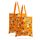 Halloween-Geschenktaschen-Set - 27 x 31 cm - orange - 2 Stück/Paket