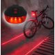 Fahrradlicht, Fahrradlampe, Laser-Rücklicht