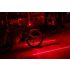 Fahrradlicht, Fahrradlampe, Laser-Rücklicht