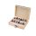 EXTOL CRAFT Oberfräse-Set 12-tlg., kleines Set (in Holzbox); 8 mm Spannaufnahme
