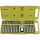BIT-Set 40 Stk. HEX-TORX-XZN, 10mm, Adapter 3/8" und 1/2", CrV, in Kunststoffbox