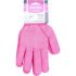 EXTOL LADY Strickhandschuh, rosa, PE, weiße PVC-Punkte, Größe: 7', Extol Lady