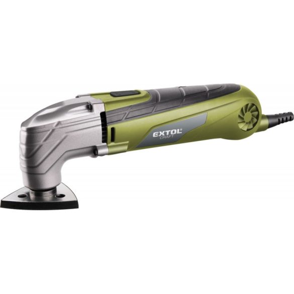 EXTOL CRAFT Multifunktionswerkzeug, 300W; Drehzahl: 15.000-21.000/Min, 3 austauschbare Köpfe, 1,1 kg