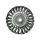 EXTOL CRAFT Drahtbürste gewunden, M14×2 für Winkelschleifer; 125mm, U/min: 12500
