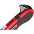 EXTOL PREMIUM PVC-Schneidemesser, 5 Trapezklingen, Schnellladefunktion, Klingenaufbewahrung, lackiertes ALU-Gehäuse, gummiert, Schnurklinge: 9124,8