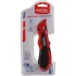EXTOL PREMIUM PVC-Schneidemesser, 5 Trapezklingen, Schnellladefunktion, Klingenaufbewahrung, lackiertes ALU-Gehäuse, gummiert, Schnurklinge: 9124,8