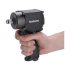 FORTUM Schlagschrauber, 1/2", 610Nm, (Twin Hammer); 10.000 U/min, 170l/min, 6,3 Bar, 1/4" Schlauchanschluss, 1,4kg
