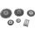 EXTOL CRAFT Drahtbürsten-Set; 6mm Schaft, 25-38-50-63-75mm