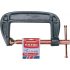 EXTOL PREMIUM C-Klemme 100mm, kupferbeschichtet