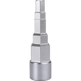   EXTOL PREMIUM Heizkörper-Schlüssel (Stufen- oder Muffenschlüssel) Aufnahme: 1/2, 5 Stufen: 3/8-7/16-1/2-16mm-21mm, C.V.