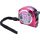 EXTOL LADY Maßband, gummiert, 1-Stopp; rosa, 3m×16mm, Extol Lady