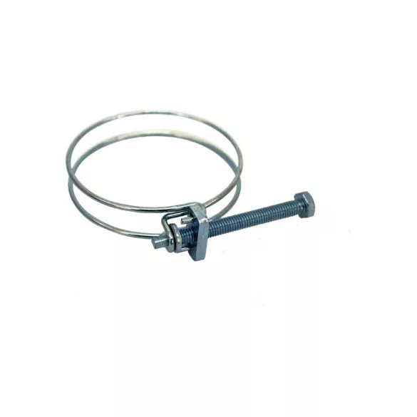 Doppel-Drahtklemme 055mm, verstellbar, für 2"-Spiralverstärkung-Saugschlauch