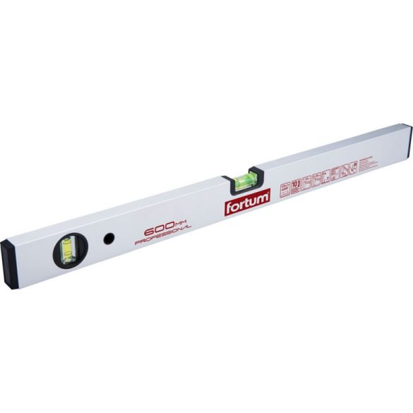 FORTUM Wasserwaage 0,5mm/m genau (Alu), elektronisch kalibriert Libelle FORTUM; 2000mm
