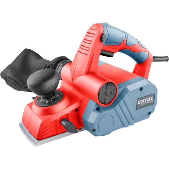 EXTOL PREMIUM Hobelmaschine 900W, 17.000 U/min, Messer: 82mm, Tiefe: 0-3,0 mm, Falztiefe: 0-24,0 mm