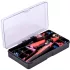 EXTOL PREMIUM automatischer Abisolier- und Crimpzangensatz, 231 Stk., 0,2-6 mm², 205 mm, CR12MoV